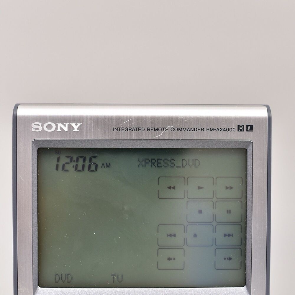 Working SONY Integrated Remote Commander RM-AX4000 Tested - Picture 2 of 4
